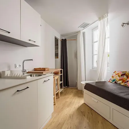 Moderne En Centre-ville De A 320m De La Plage - Fr-1-3-613 아파트 비아히쯔
